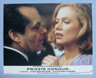 Prizzi s Honour  1985  Set 8 Original Uk Foh Lobby Cards - Jack Nicholson