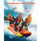 Uimoso Towable Tube For Boating 1-3 Riders Inflatable Boat Tubes Towables 510lbs