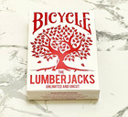 Bicycle The Lumberjacks Limited Edition Playing Cards Deck Rare 2013 Print