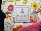 Elements Of Style Plush Flower Baby Girl Blanket Pink Sherpa Butterfly Security