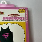 Original Underoos Underwear Tank Panty Set Girls Supergirl Extra Small Sz 4 New