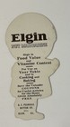 1920s Elgin Nut Margarine Koko Kid Butter Girl Die-cut Ad Trade Card Rare