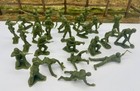 Vintage Marx Wwii Us Army Gi Infantry Lot Of 25  24 Poses   trademark 1963  Vgc
