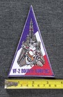 Us Military F-14 Tomcat Vf-2 Bounty Hunters Embroidered Iron On Navy Patch