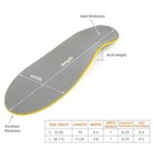 Orthotic Shoe Insole Firm Arch Supports For Flat Feet Plantar Fasciitis Insoles