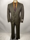 Vintage 60s Martinelli Suit Mens 42 Jacket 36 Pants Unhemmed Madmen Rat Pack Nos