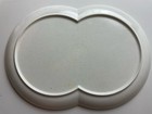 Vintage Branchell Melmac Platter Rare Flyte Pattern 14x10   