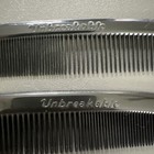 Unbreakable Comb Lot Black 7    5  Vintage Hair Accessory 80s Plastic Lot