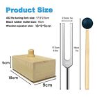 432hz Tuning Fork With Resonance Box For Sound Healing hearing Tests  Meditation