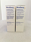 2x Nicoderm Cq Step  3  7mg Clear Nicotine Patch - 14 Count Exp  11 26 