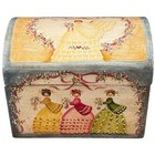 Dollhouse Miniature Artist 1 12 Handpainted Blanket Dower Chest Colburn County