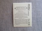 Peru  Scott  1021  Mnh