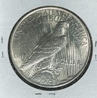 1922-s Peace Silver Dollar - Bu  beautiful Coin 