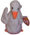 Ty Beanie Baby - Gracie The Swan  5 5 Inch  New Mwmts Plush Stuffed Animal Toy