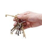 Skeleton Key 12-key Universal Hollow Barrel Skeleton Keys For Antique Furniture