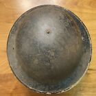 Original Ww2 United Kingdom British Army Helmet Black With Liner 1941