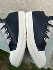 Rick Owens Jumbo Laced Padded Low Sneakers Black
