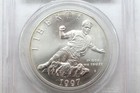 1997s Jackie Robinson Silver Dollar    Pcgs Ms69