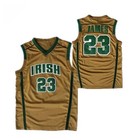 Throwback L James  23 High School Basketball Jerseys Men Stitched Name Number