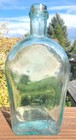 Nice Aqua Flask - Kentucky Glass Works Co  On The Base 7 25  No Chips Or Cracks