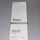 The Ordinary Glycolic Acid 7  Toning Solution 8 Oz New