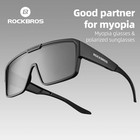 Rockbros Polarized Cycling Sunglasses Uv Protection Sports Goggles Running