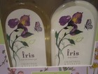 Crabtree   Evelyn Iris Bath   Shower Gel   Body Lotion Gift Set 8 5oz Each Nib