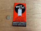 Mayflower Commander Electric Refrigeration Vintage Advertising 1930s Fridge Ad