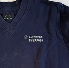 Lufthansa First Class Pajama Top   Sweatshirt - Black - Size 54 eur  44 us  - Lg