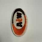 Vintage Uniform Patch A w Root Beer Oval - Great For Shirt Hat Or Jacket