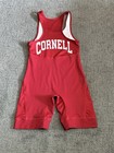 Cornell Big Red Team Issued Singlet Scraplife Ncaa Wrestling Medium Red White
