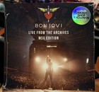 Bon Jovi Msg Forever Tour Nyc Pop-up Multi-colored Exclusive 7  Vinyl Limited Ed
