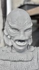 Universal Monsters Creature From The Black Lagoon Bust Statue 3d Printed