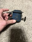 As-is Antique Bicycle Horn Blue Klaxon Plunger Early 1900s Bike