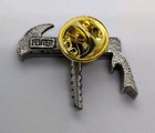 Trinchero Corkscrew Lapel Pin Jim Cliff Pewter Napa Valley Winery Souvenir