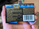 Tdk Vhs-c Hg Ultimate 30 Camcorder Cassette Blank Recording Tape