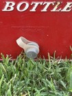 Vintage 1950s Coca Cola Cooler Red Drain Metal Progress Refrigerator Ky