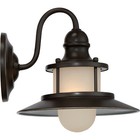 Quoizel New England 9 5  Small Outdoor Wall Lantern Palladian Bronze Na8409pn
