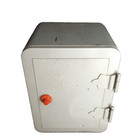 Vtg Working Toy Safe W Coin Slot drop 2 Number Combination  Heavy 12 5 X 9 5 X 8