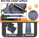 Dog Ramp Stairs Car Truck Suv Folding 5 Step Non Slip 250lb Large Dogs