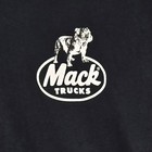 Mack Trucks Shirt Mens Xl Black Bulldog Logo Graphic Tee 100  Cotton Workwear