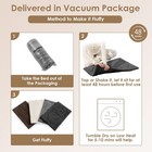 Washable Medium Dog Bed For Crate Mat  36x23 In  Pet Kennel Pad