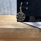 Spider Web Dangle Earrings