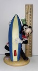 Vintage Walt Disney Productions Goofy With Surfboard 5  Porcelain Figurine Surf