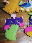 Vintage Estate Felt Handmade Christmas Tree Ornaments 1960s