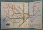 1965 London Underground Diagram Of Lines Station Index Map Fold Out