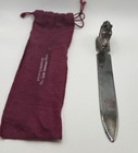 Reed   Barton 274 Horse Head Desk Letter Opener Silver Plate Vintage Equestrian