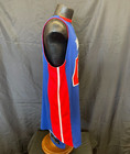Detroit Pistons Anthony Tolliver  43 Game Worn Used Jersey Size 52   4 2017-18