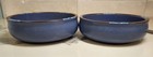 Two  2  Dansk Sky Blue Mesa Bowls 5 75    - Made In Portugal Soup Cereal