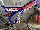 Specialized Fsr Mountain Bike Direct Drive Rockshox Blue Red Bontrager Alluminum